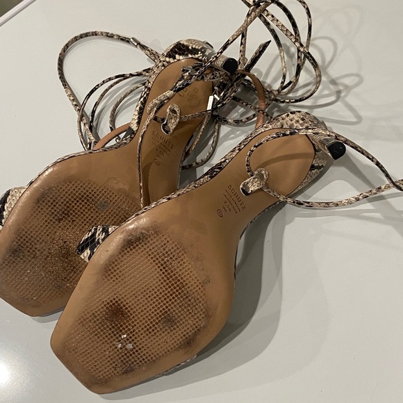 Schutz ankle tie sandal size 7.5 - Picture 4 of 4